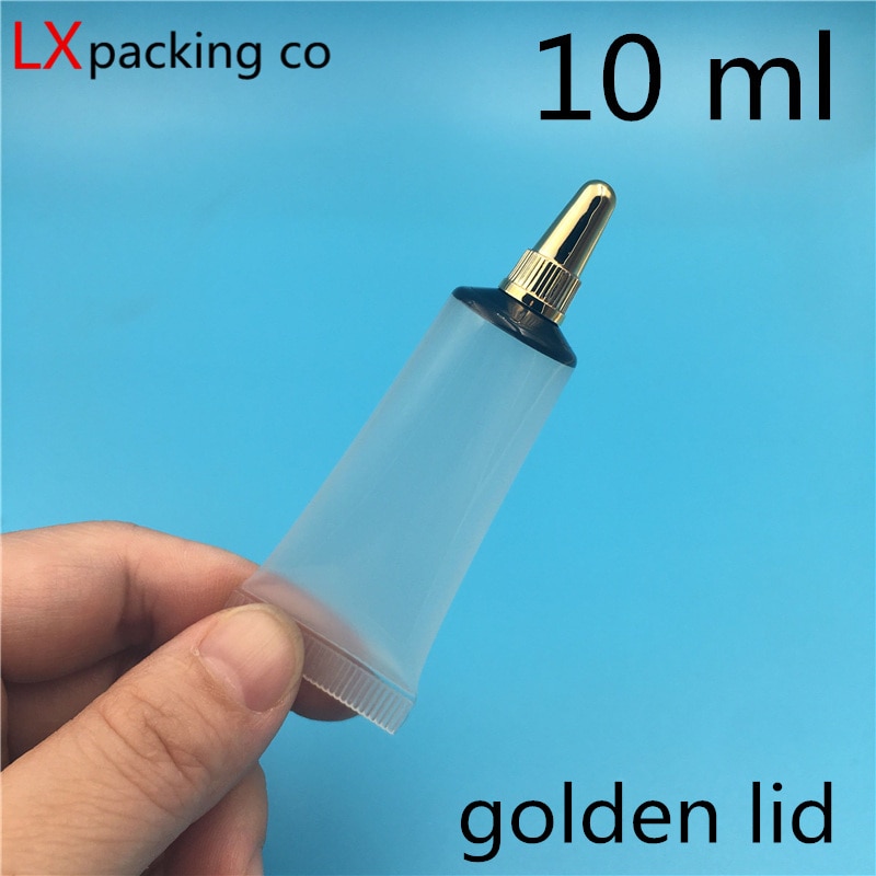 100  10 ml  öƽ ȣ     Ŀ   ũ  ȭǰ /100 pcs  10 ml transparent plastic Hose packaging bottle whit Inner cover Eye Gel Cream S